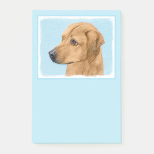 Bloco De Notas Pintura Ridgeback da Rodésia - Arte Canina Origin