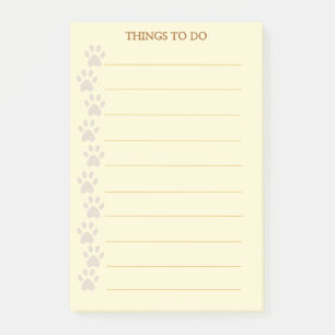 Bloco De Notas Pinturas Belas Personalizadas Coisas A Fazer