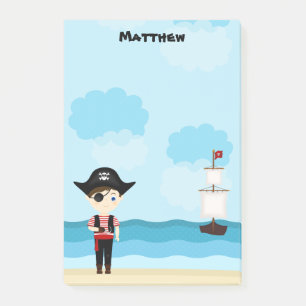 Bloco De Notas Pirata Boy