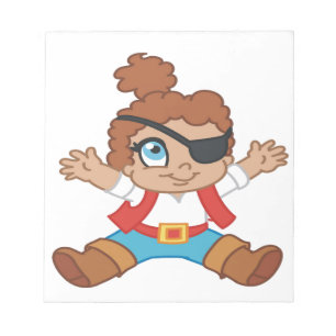 Bloco De Notas Pirata Boy