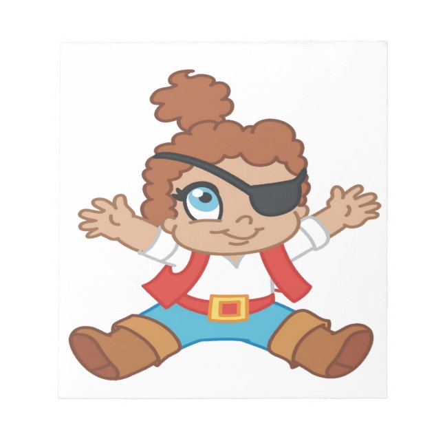 Bloco De Notas Pirata Boy (Frente)