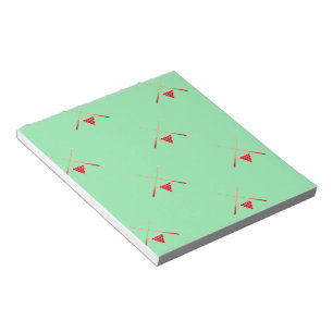 Bloco De Notas piscinas em verde