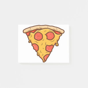 Bloco De Notas pizza, fatia de pizza, pingar, pepperoni, para