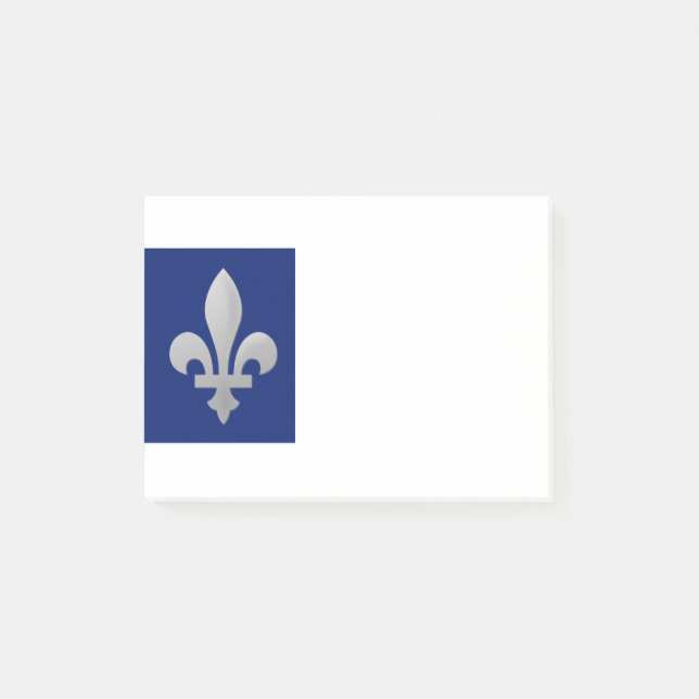 Bloco De Notas Placa de Pequena Nota Fleur de Lys Floral (Frente)