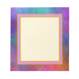 Bloco De Notas Placa de Pequenas Anotações do Jardim Luminoso