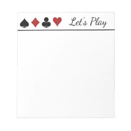 Bloco De Notas Placa de Pontuação