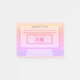 Bloco De Notas Planeador Personalizado Aestético Vaporwave, de 90