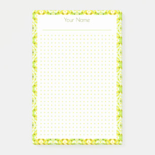 Bloco De Notas Planejador de Plano de Colégio de Layout de Grade 