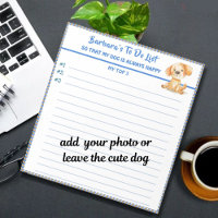Planejador Personalizado Feliz Cachorro ou Foto Pa