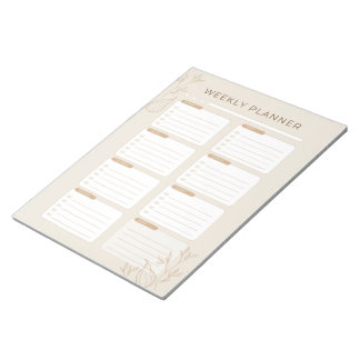 Bloco De Notas Planejador Semanal de Mães Judaicas Ocupadas 2024