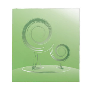 Bloco De Notas planeta verde