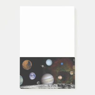 Bloco De Notas Planetas do sistema solar