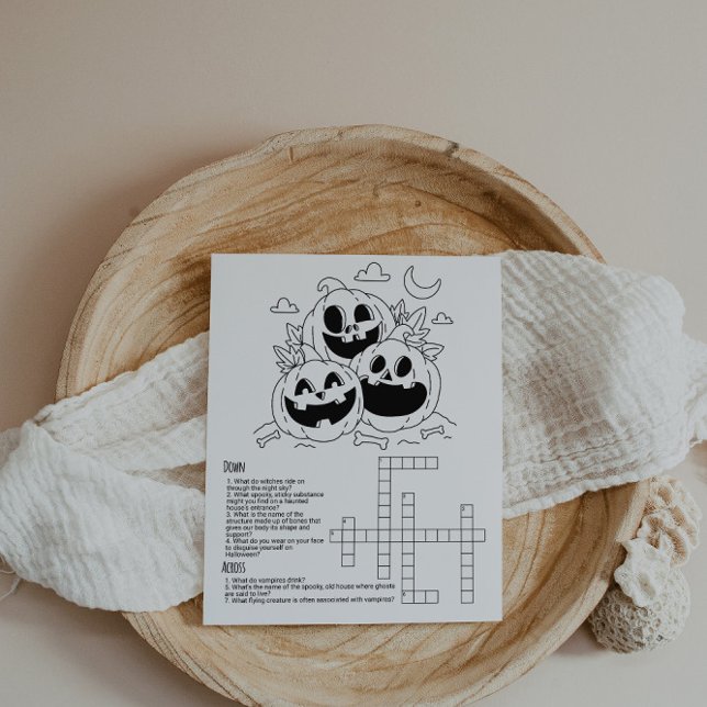 Bloco De Notas Planilha de Atividade Infantil do Halloween (Criador carregado)