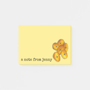 Bloco De Notas Planos Frescos Cozinhar Bananas Caribe Comida