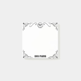 Bloco De Notas Planos mau