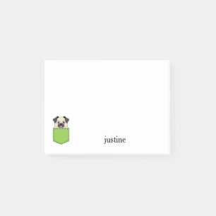 Bloco De Notas Pocket Pet Dog Personalize