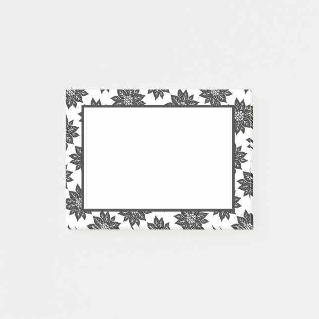 Bloco De Notas Poinsettia (Frente)