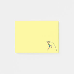 Bloco De Notas Pole Vaulting