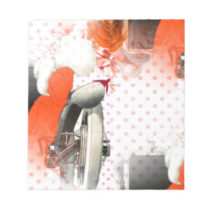 Bloco De Notas polkadots flapper