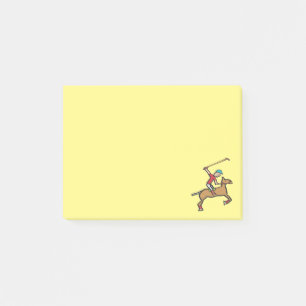Bloco De Notas Polo Playing Horse e Rider