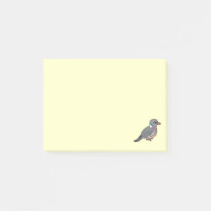 Bloco De Notas Pombo torcaz da terra comum de Birdorable