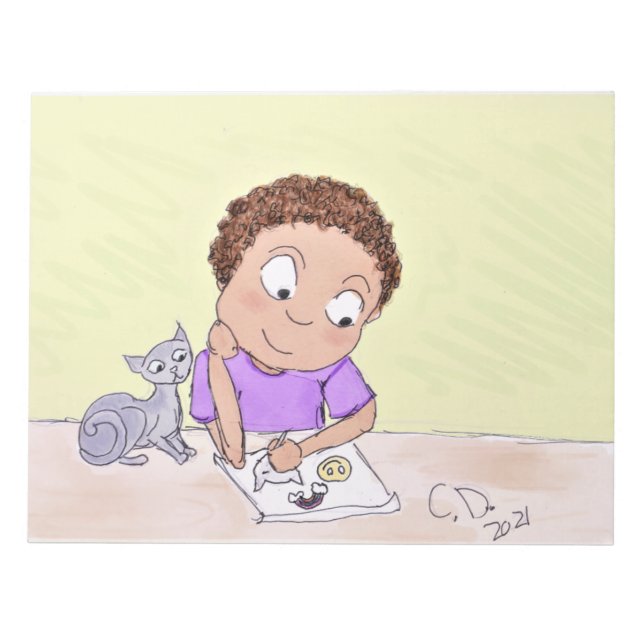 Bloco De Notas &Pontas do artista (Frente)