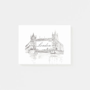 Bloco De Notas Ponte de Londres posta