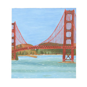 Bloco De Notas Ponte de San Francisco