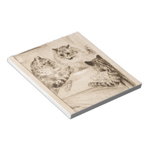 Bloco De Notas Ponte de Sighs por Louis Wain