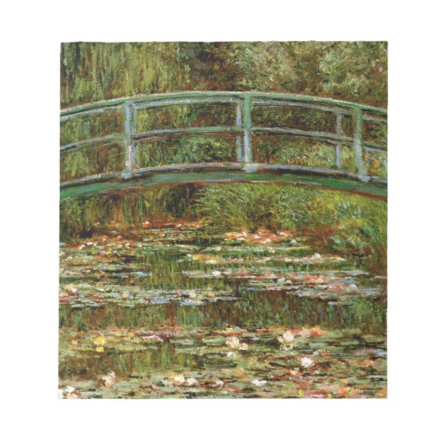 Bloco De Notas Ponte Japonesa Monet Giverney (Frente)