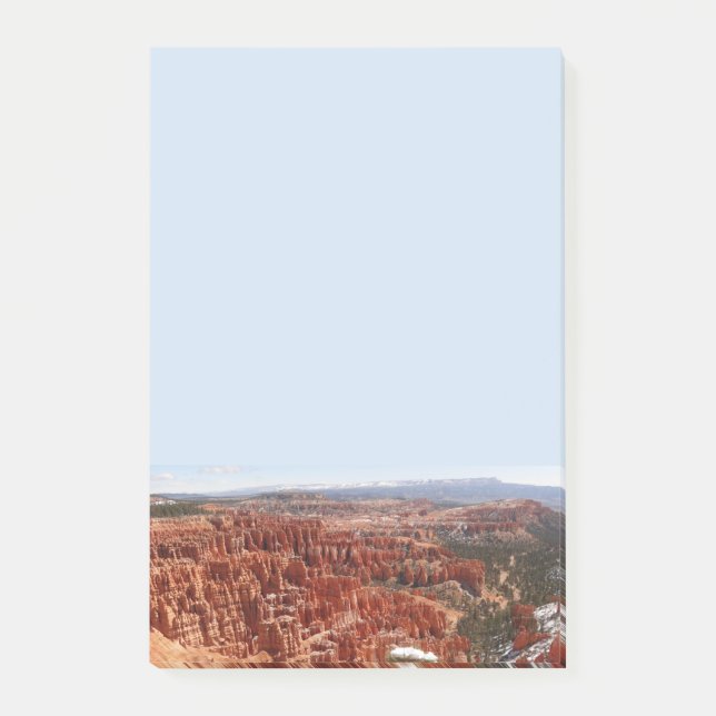 Bloco De Notas Ponto de Inspiração no Bryce Canyon I (Frente)