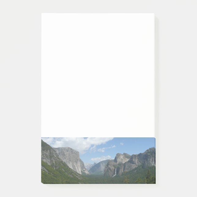 Bloco De Notas Ponto de Inspiração no Parque Nacional de Yosemite (Frente)