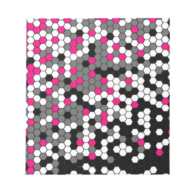 Bloco De Notas Pontos rosa (Frente)