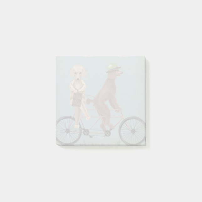 Bloco De Notas Poodle Tandem (Frente)