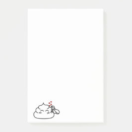 Bloco De Notas Poop in Love - Brootsch the PooPoo