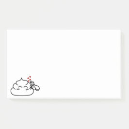 Bloco De Notas Poop in Love - Brootsch the PooPoo