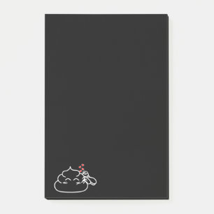 Bloco De Notas Poop in Love - Brootsch the PooPoo