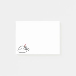 Bloco De Notas Poop in Love - Brootsch the PooPoo