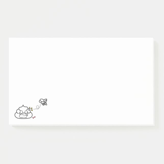 Bloco De Notas Poop quebrado - Brootsch, PooPoo (Frente)