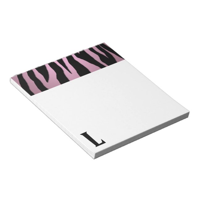 Bloco De Notas Pop Zebra (Inclinado)