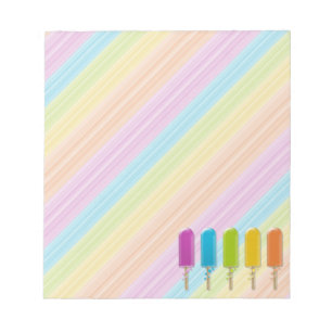 Bloco De Notas popsicles