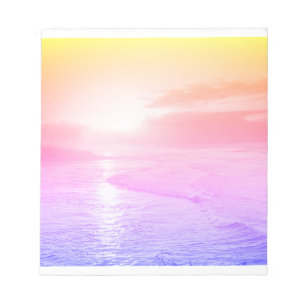 Bloco De Notas Por do sol de Maui