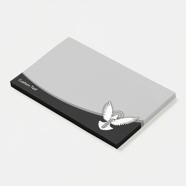 Bloco De Notas Porta com Chave (Inclinado)