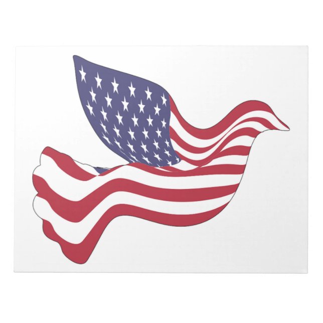 BLOCO DE NOTAS PORTA DE PAZ AMERICANA (Frente)