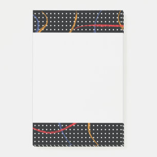 Bloco De Notas Portas e Splatter de Pintura Retroativa