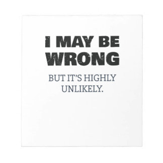 Bloco De Notas Posso estar errado, mas é muito improvável