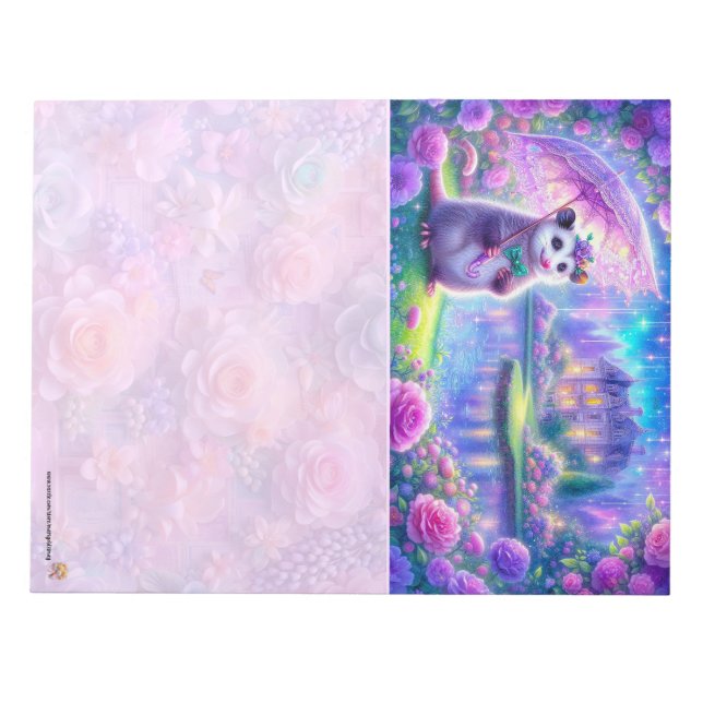 Bloco de Notas Possum Vitoriano (Frente)