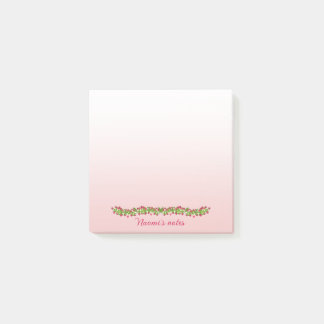 Bloco De Notas Post it carré framboise