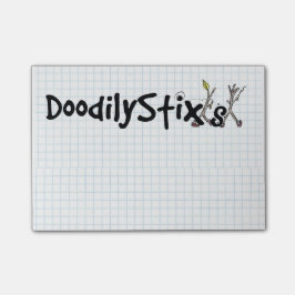 Bloco De Notas Post-it de DoodilyStix