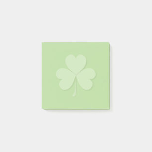 Bloco De Notas Post-it do trevo